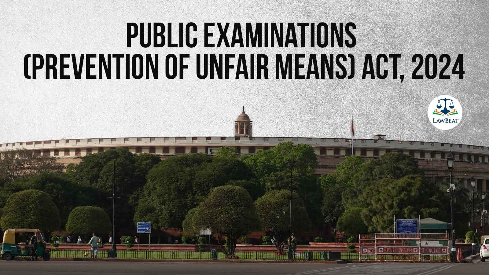 Centre implements Public Examinations (Prevention of Unfair Means) Act 2024 Centre implements Public Examinations (Prevention of Unfair Means) Act 2024